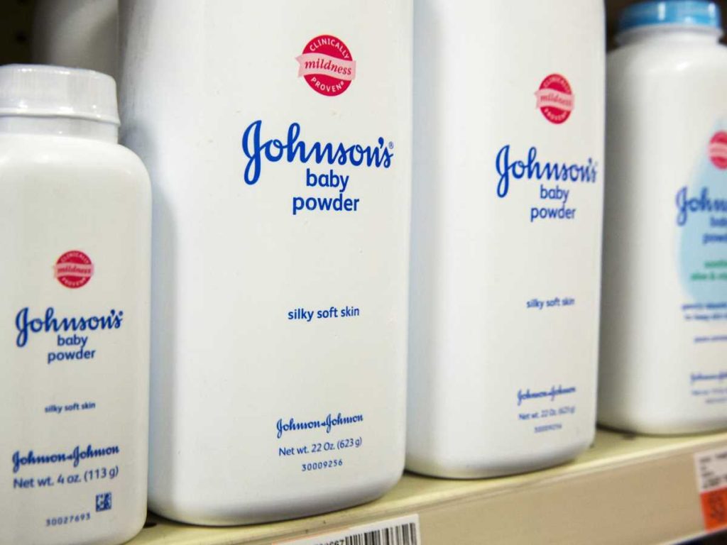 Johnson Johnson withdraws a batch of baby powder
