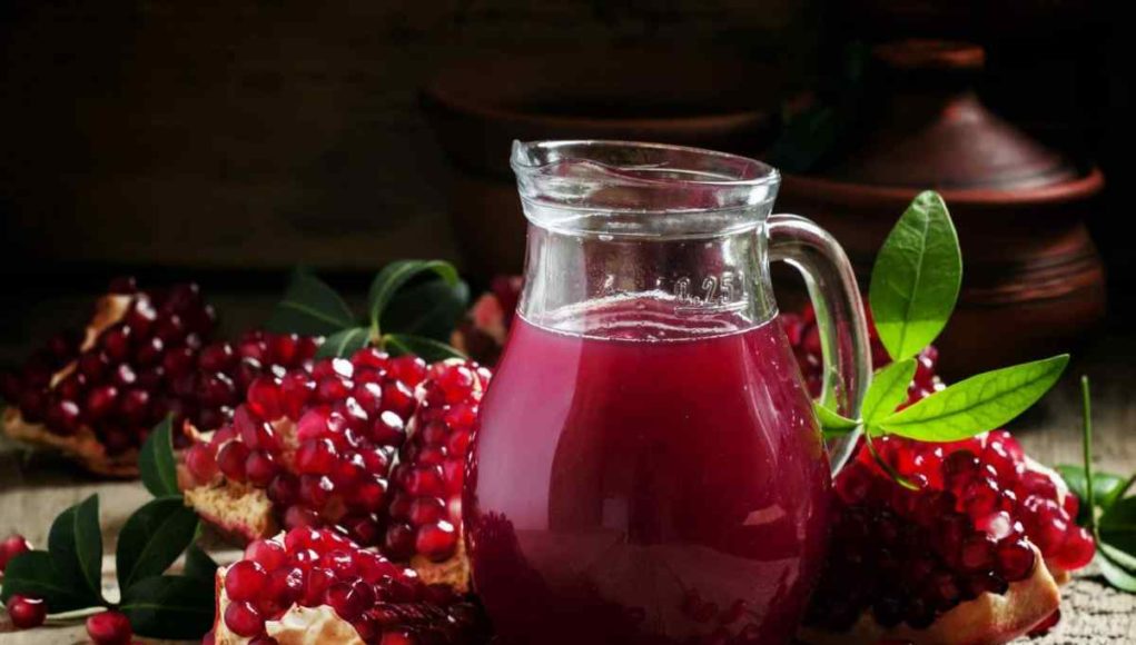 Drinking Pomegranate Juice in Pregnancy Helps Prevent Brain Injury to